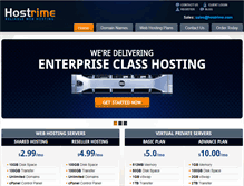 Tablet Screenshot of hostrime.com